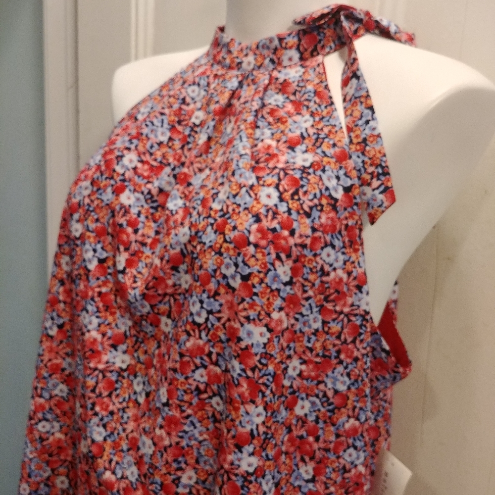 NWT Maison Jules Halter Neck Dress